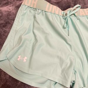 Under Armour teal shorts